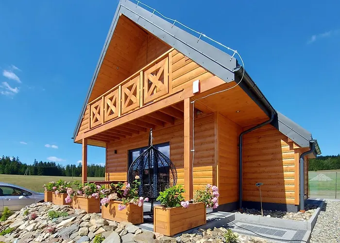 Osada Orlica Klimatyczne Domki Z Widokiem Na Gory I Termalnym Spa Sauna Jacuzzi 4 Km Od Zieleniec Ski Arena