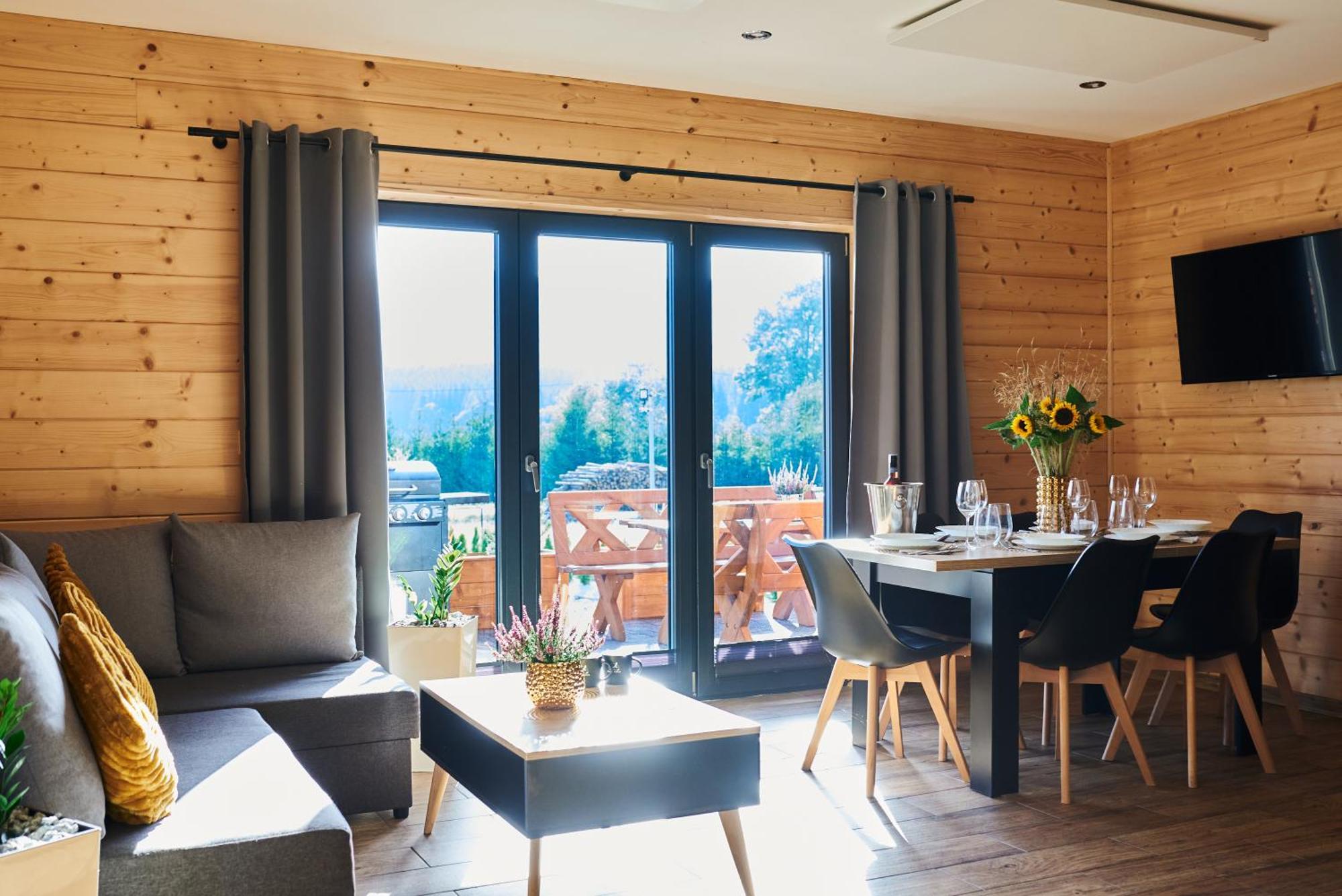 Osada Orlica Klimatyczne Z Widokiem Na Gory I Termalnym Sauna Jacuzzi 4 Km Od Zieleniec Arena Chalet Lasowka