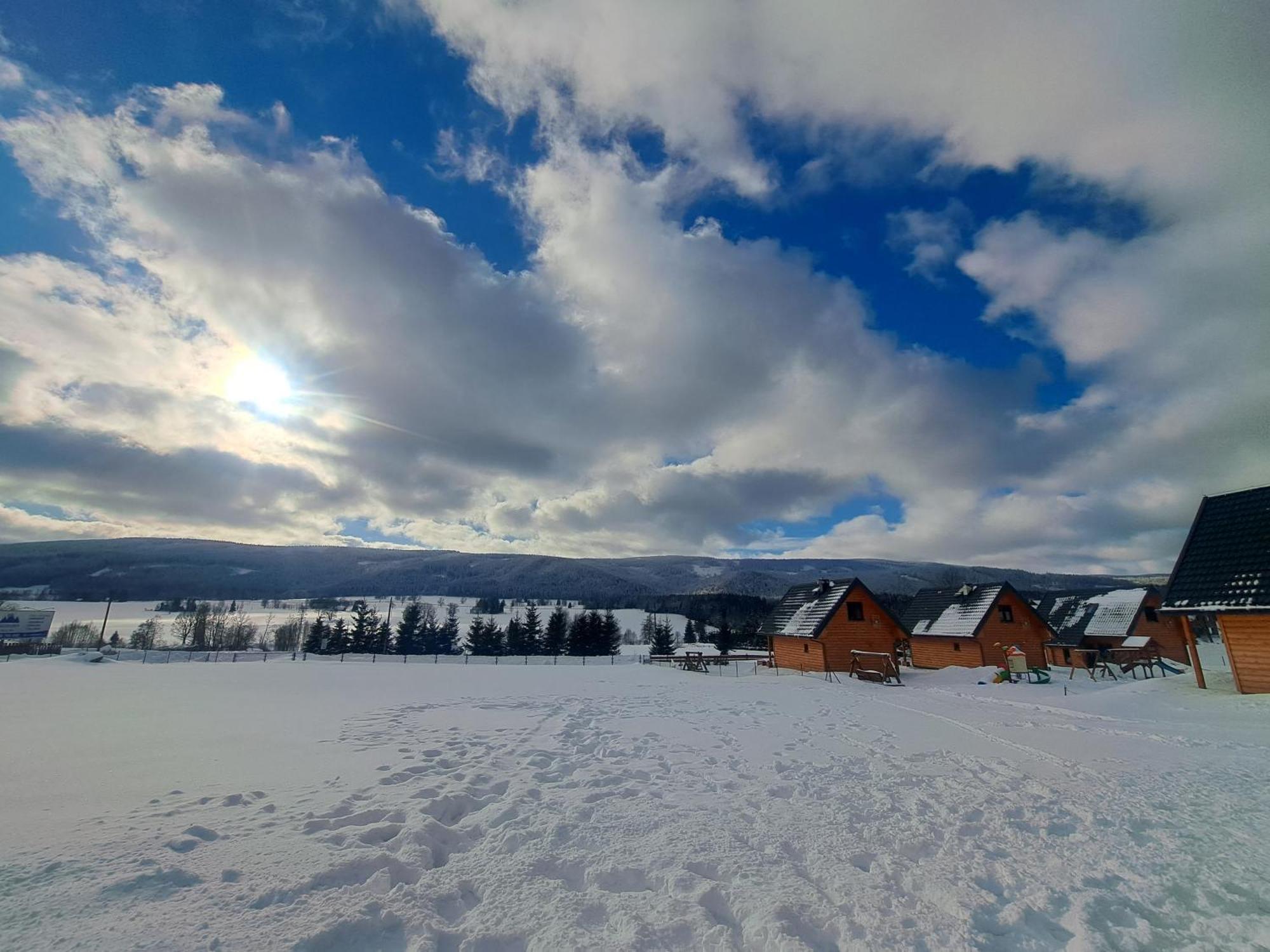 Osada Orlica Klimatyczne Z Widokiem Na Gory I Termalnym Sauna Jacuzzi 4 Km Od Zieleniec Arena Lasowka