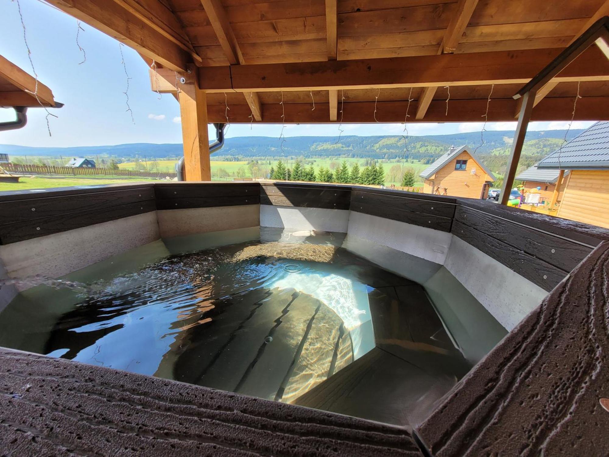 Osada Orlica Klimatyczne Z Widokiem Na Gory I Termalnym Sauna Jacuzzi 4 Km Od Zieleniec Arena Chalet