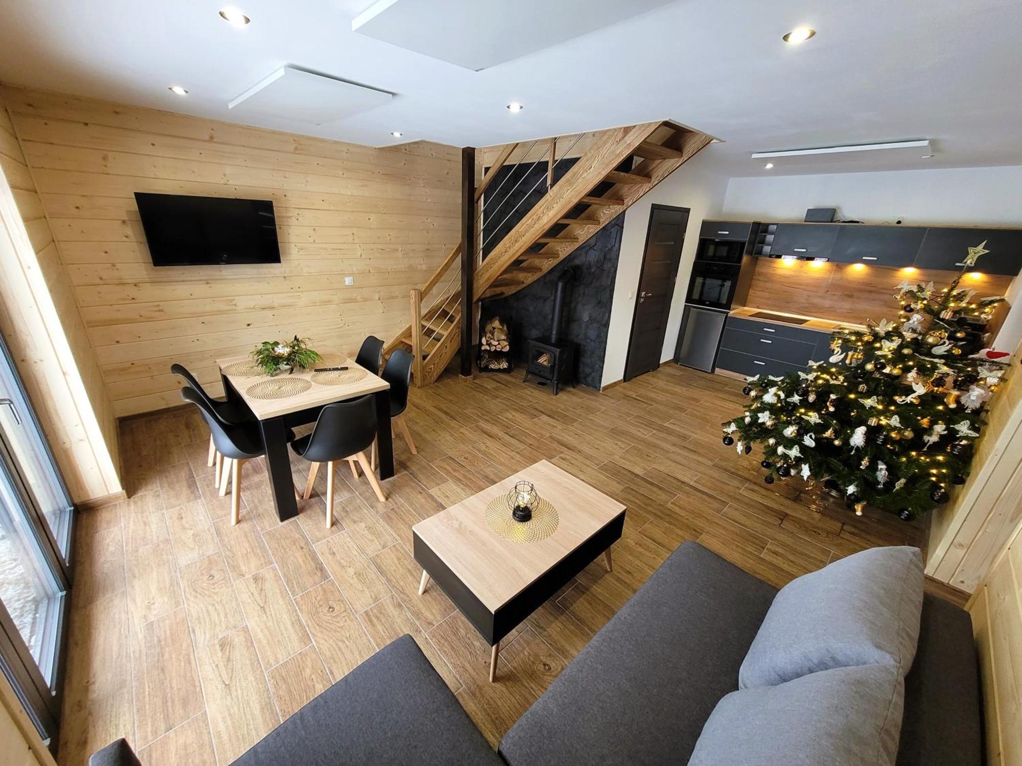 Osada Orlica Klimatyczne Z Widokiem Na Gory I Termalnym Sauna Jacuzzi 4 Km Od Zieleniec Arena Chalet